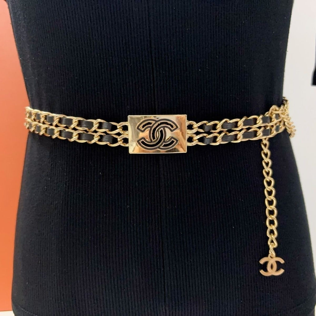 18K Gold Titanium Steel Waist Chain | 103cm Body Chain