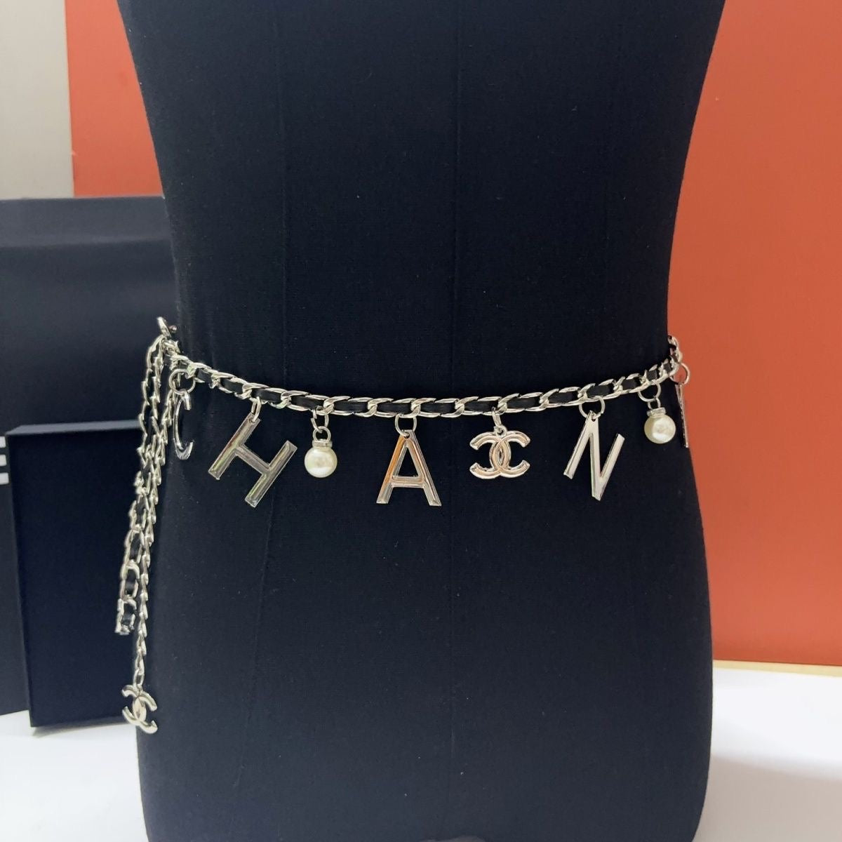 18K Gold Titanium Steel Waist Chain | 103cm Body Chain