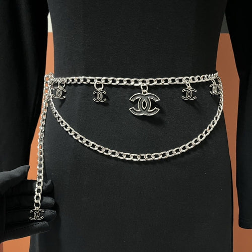 18K Gold Titanium Steel Waist Chain | 103cm Body Chain