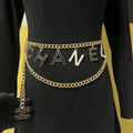 18K Gold Titanium Steel Waist Chain | 103cm Body Chain