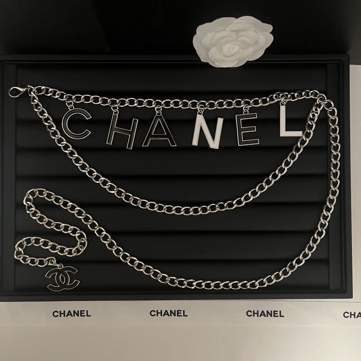 18K Gold Titanium Steel Waist Chain | 103cm Body Chain