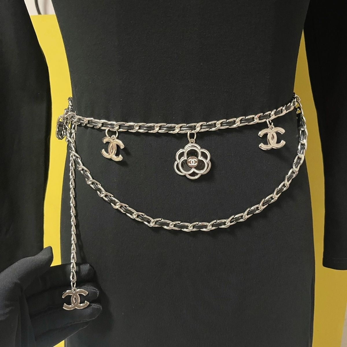 High-end, affordable luxury waist chain for women