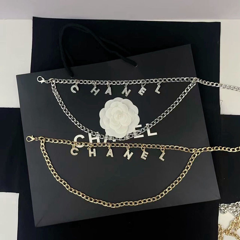 High-end women's waist chain