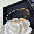 Fashionable High-End Two-Tone Diamond Bracelet